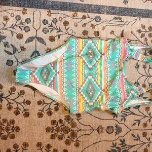 Chubbies Geometric One-Piece Swimsuit